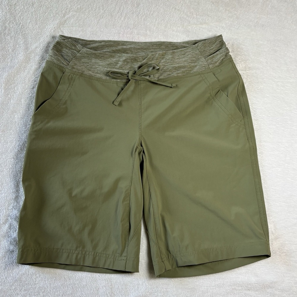 Duluth trading Size 4 Women's Olive Green Hiking ,performance Shorts Drawstring